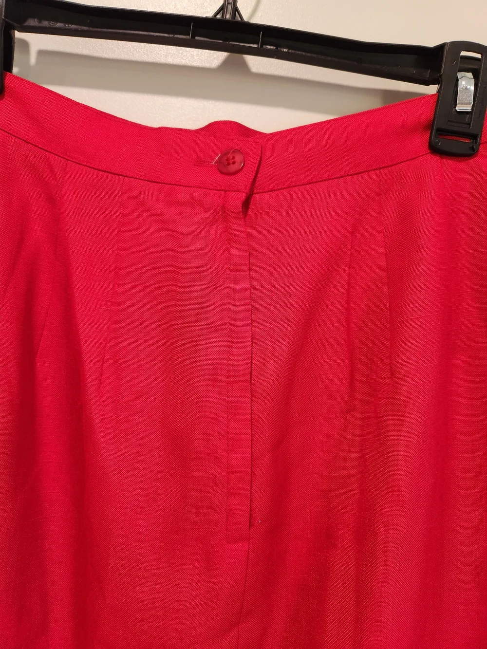 Vintage Skirt NWT 80/90s Talbots Red Midi Pencil SZ 10/ Modern 26